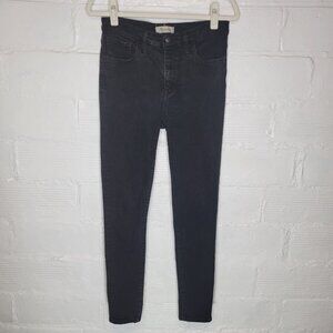 Madewell Women's Size 29 Jeans Roadtripper Black